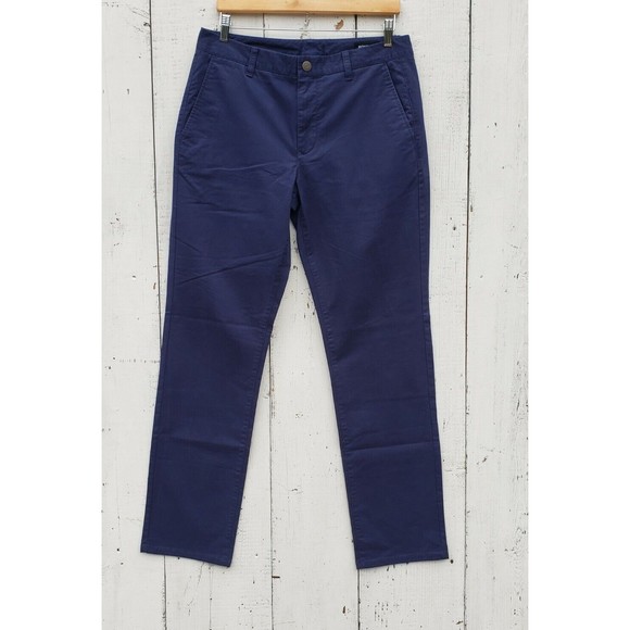 Bonobos Original Stretch Washed Chino Slim Fit Navy Blue Sz 32 /32 NEW